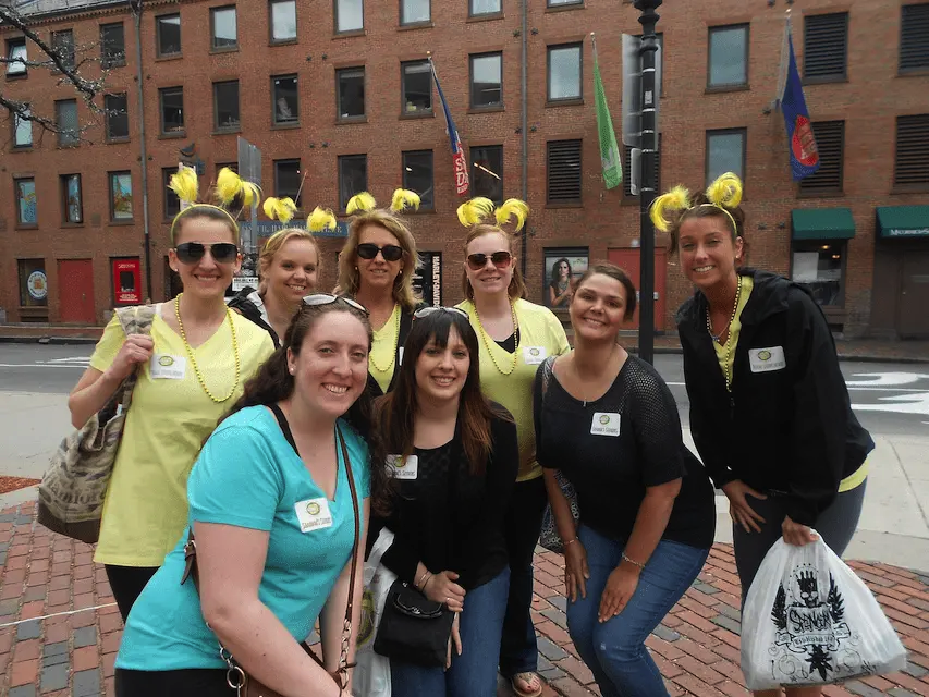 Scavenger hunt in Boston